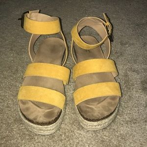 target yellow espadrilles
